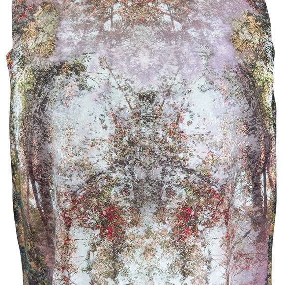 Ted Baker London Dress Size 4 US 8 - 10 "Athena" Magical Mystery Shift Midi - Picture 6 of 16